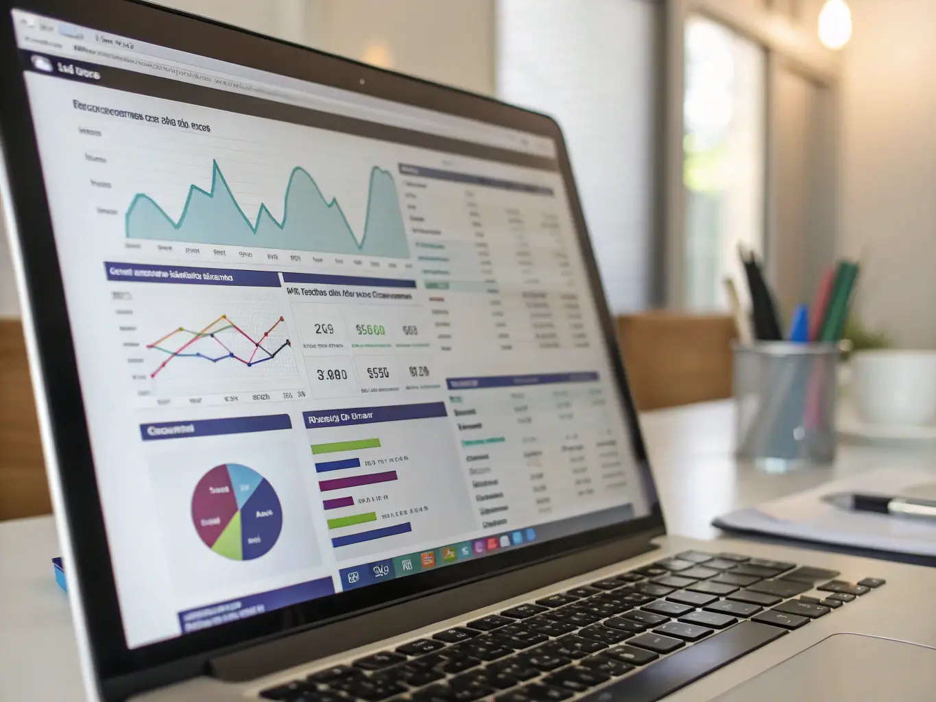 A visual representation of a debt portfolio being strategically analyzed and optimized, highlighting Deucomet's expertise in debt portfolio acquisition.